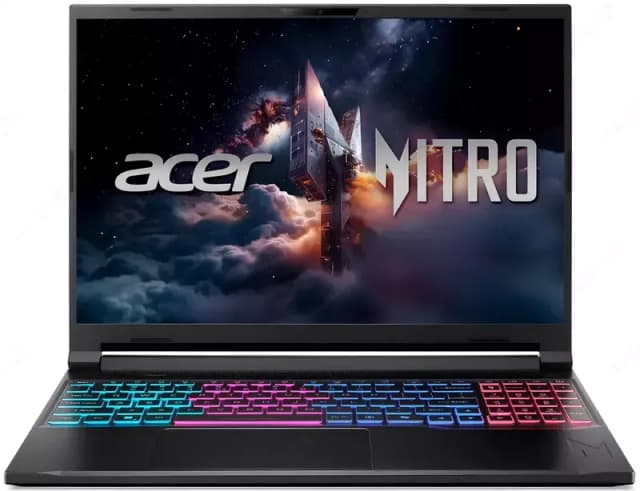 Ноутбук ACER NITRO V 16S ANV16S-71-97BE CORE 9-270H 16GB 1TB SSD 8GB RTX5070 16.0” WQXGA IPS 180Hz Obsidian Black