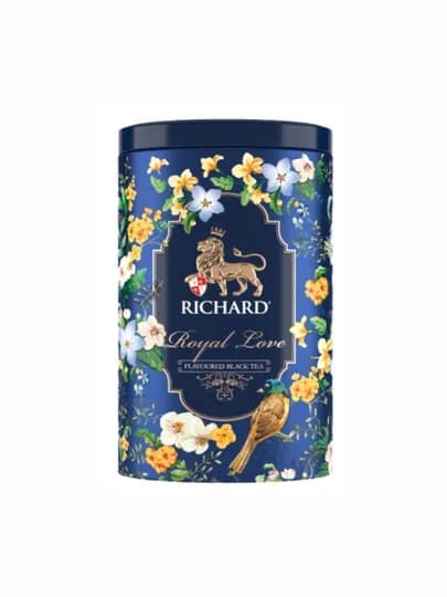 Чай чёрный листовой Richard Royal Love 80 г — DANIHA-DVFBNYMUI