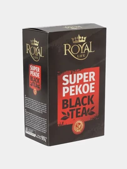 Чай черный Royal Life Super pekoe, 90 г — ROYALT-P0D6BA1