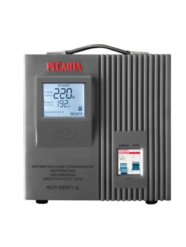 Стабилизатор Ресанта АСН- 3 000/1-Ц
