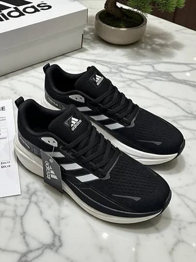 Кроссовки Nike Zoom Air + Adidas 40-45 дышащий сетчатый верх — YDI-NIKEKK-ЧЕРН-44