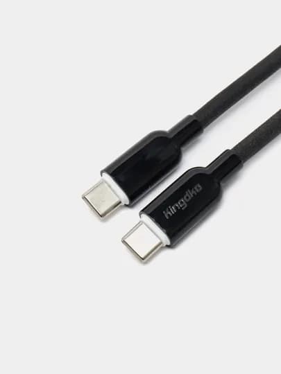 USB-кабель для быстрой зарядки, от Type-C до Type-C, Для телефонов iPhone Redmi и Samsung — MMAX-1070821-ЧЕРН