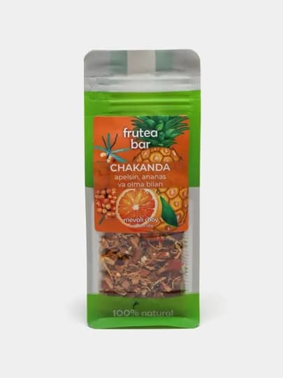 Fruteabar "Облепиха с апельсином, ананасом и яблоком" Чайный напиток сухой рассыпной, 50 гр — FRUTEA-P15DD2F