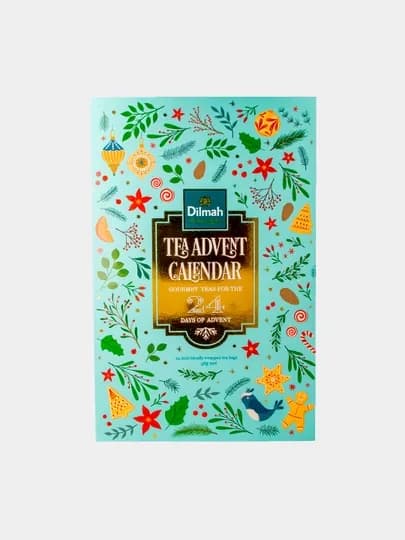 Подарочный набор чайных пакетиков Dilmah Advent Calendar Gift Pack, 20×2г + 4×1.5г, 46г — LIBERTE-AD1