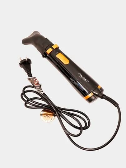 Профессиональный фен-щетка MAC Styler, фен с ионизацией для волос, мультистайлер — ELELIV-NABMAC-БАГРОВ