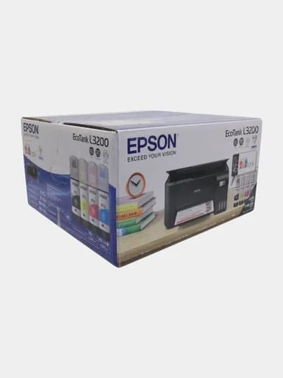 Принтер Epson L3200, A4 формате, цветной — PIXELAI-L3200