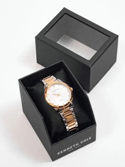 Женские часы Kenneth Cole New York — TELLER-38044-ЗОЛОТ