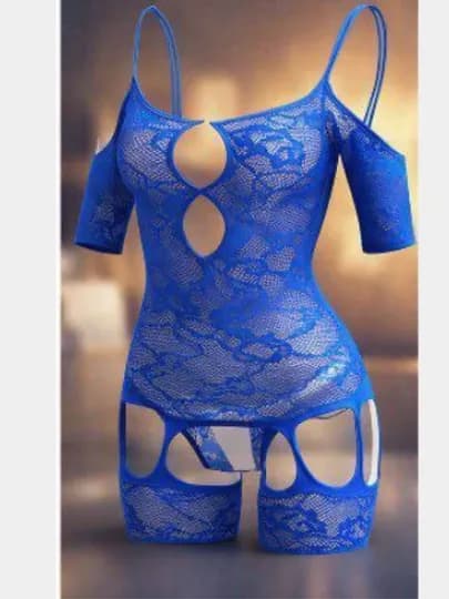 Женское нижнее белье, ночная одежда, пеньюары — MISYOR-SEXY-ГОЛУБ-ML