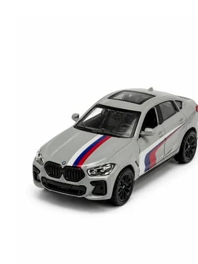 Детская маленькая игрушечная машина металическая BMW, Игрушочная машина — JIZZAXL-BMW-СЕРЫЙ