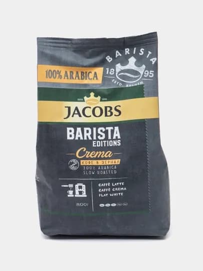 Кофе в зернах Jacobs Barista Editions Crema, 800 г — JAC-2452