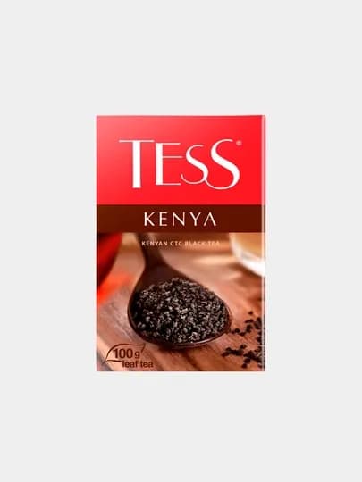 Чай чёрный Tess Kenya, листовой, 100 г — NIVEA-GRE0038