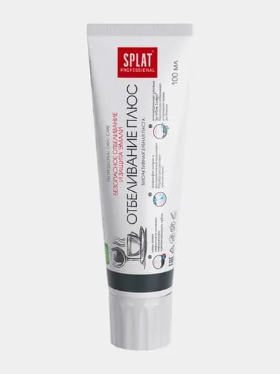 Зубная паста Splat Professional Отбеливание плюс, 100 г — SPLAT-P0F1CF0