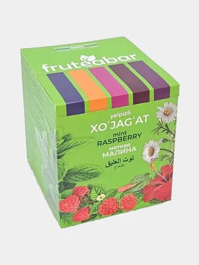 Чайный напиток Fruteabar Мятная Малина, 12 пакетиков по 3 г — FRUTEA-FRU6