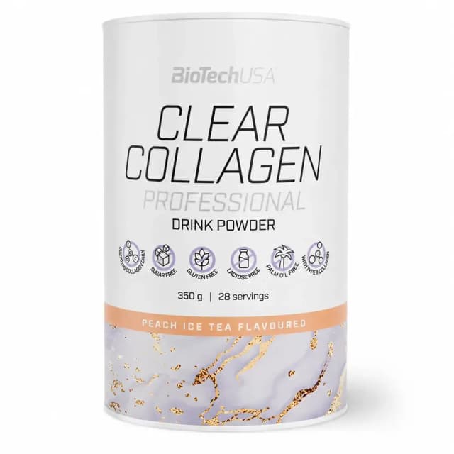 Kollagen kompleksi Clear Collagen Professional BioTechUSA (Peach Ice Tea) 350 g