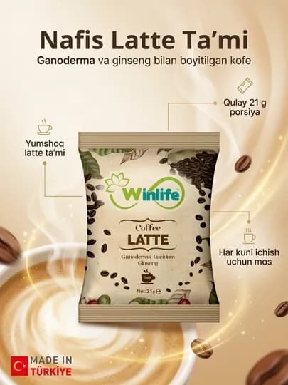Кофе Winlife LATTE — TURKLIF-LATTE