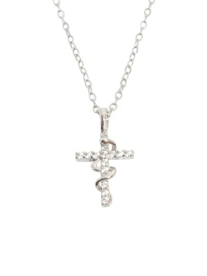 Ожерелье в виде креста — JEWEL16-JEWEL150-СЛНКОСТ