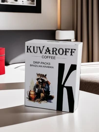 Кофе в дрип-пакетах KUVAROFF Brazilian arabika — KUV-DRCOFBA