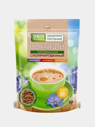 Цикорий ЭКО классический пакет, 75 г — БЕКАЛЕЯ-P144E6B
