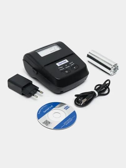Термопринтер для чека Xprinter XP-P801A Portable 80mm 70mm/s USB+Bluetooth — XPRINTE-8709