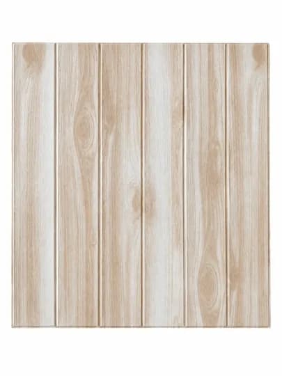 Самоклеящиеся панели для кухни и ванной 70×70 см, 5 шт — BIZHI-AC139-БЕЖЕВ