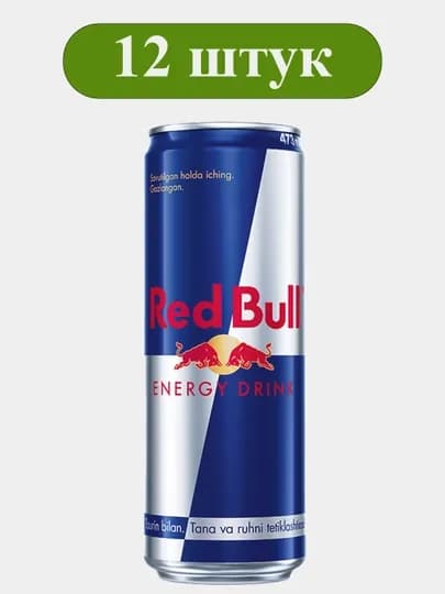 Энергетический напиток Red Bull, 473 мл 12 штук — REDBUL1-VJKX054