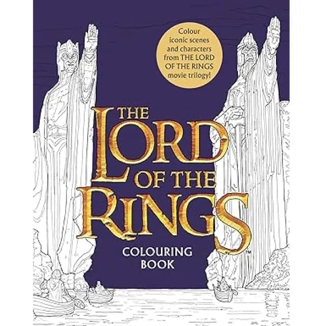 J. R. R. Tolkien: Lord of the rings movie trilogy colouring book
