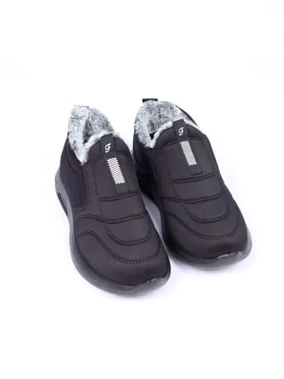 Мужская шерстяная зимняя обувь — XBRAND7-PLASHOF-ЧЕРН-38