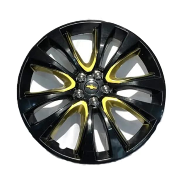 Калпак для автомобиля Trecker Kombo Yellow R13 (4шт)