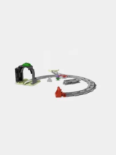 Конструктор LEGO DUPLO Town: Дополнительный набор — Железнодорожный мост и пути, 10426 — LEGOTOY-P1A1E21