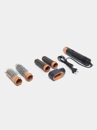 Фен-стайлер, Dyson, 5 в 1, для всех типов волос — LUXEUZB-DAYSONU-СИНИЙ