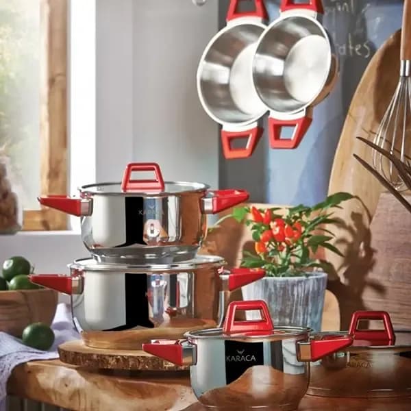 KARACA Cookplus Elma Seker idishlar to’plami