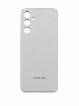 Задняя крышка (корпус) для Samsung Galaxy A34 без стекла камеры — SMTKOPS-ORQAKRISHKAA34-СЕРЕБРН