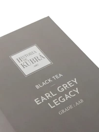 Премиальный Черный чай Earl Grey Legacy — KUBRA-EARL100