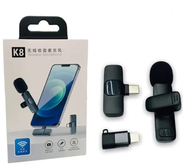 Беспроводной петличный Микрофон K8 43586