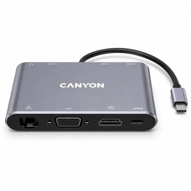USB-C hub Canyon (CNS-TDS14) Dark Gray