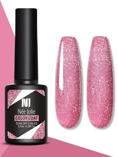 Цветной гель лак, маникюр — TOPNAIL-0330400-ВИШН
