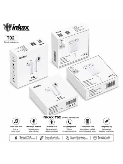 AIRPODS 2/2 INKAX T02 — KINGM1-INKAXT0002