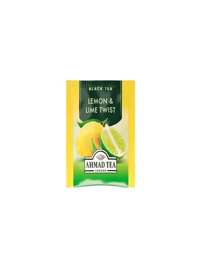 Чай Ahmad Tea Черный Пак. Конверт 'Лимон', 1х2гр, 10 шт — ЧАЙНЫЙ-LIMONV