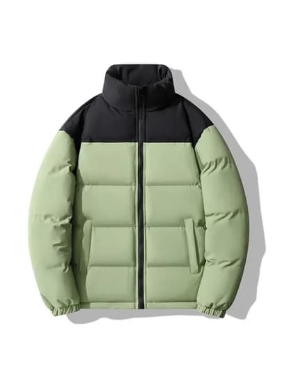 Куртка зимняя унисекс, мужская и женская — STRWEAR-UKURTKA-ЗЕЛХАКИ-Freesize-USK4XL