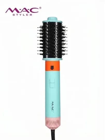 MAC Styler MC-6766 6 в 1 стайлер для волос, фен, завивка и выпрямитель, 1200W — DIVINA0-MAC6IN1BLUE-БИРЮЗ
