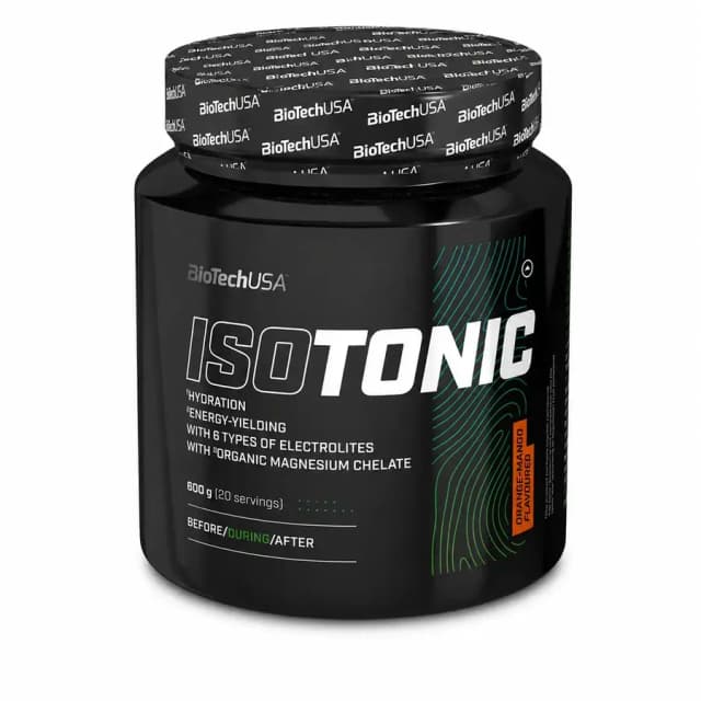 Izotonik BioTechUSA Isotonic (Orange-Mango) 600 g (20 srv)