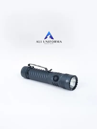 Тактический фонарь JIUGEN JGPRO/BX-57 с ZOOM-фокусом, USB-C зарядкой и водозащитой IPX6 — TACKIDS-IDCASEFONARLAR-СЕРЫЙ