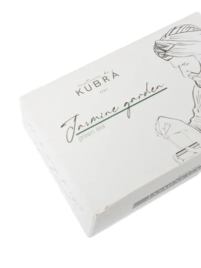 Зеленый чай "Jasmine Garden" 10 пакетиков, 40 гр — KUBRA-JASMINE4GR