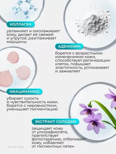 Корейский солнцезащитный крем для лица Enough 3 в 1 SPF50 PA+++, с коллагеном — JCOR-37JCOR-КРАСН