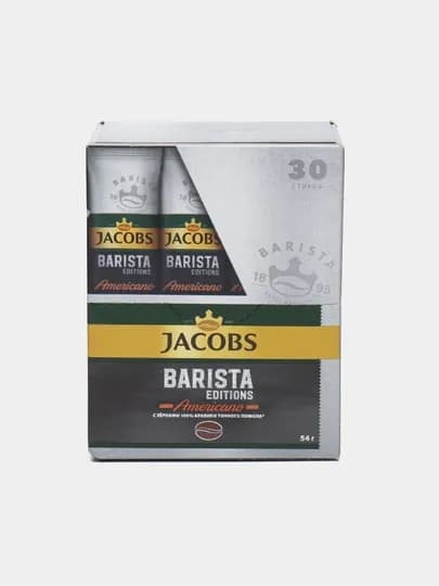 Кофе Jacobs Barista Editions Americano, растворимый, 30 х 1.8 г — JAC-КОФЕBA