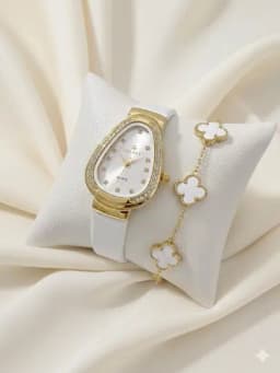 Подарочный набор Galaxy watch & van cleef — 9858580-SOAT1LUCENT-БЕЛЫЙ