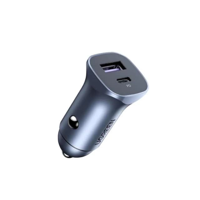 Автомобильное зарядное устройство Ugreen A+C Dual Port Car Charger PD30W+SCP22.5W CD-130-40858