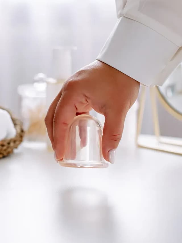 Вакуумные банки для массажа 2шт