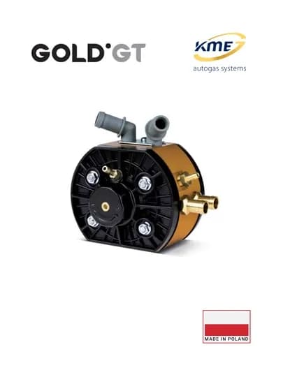 Газовый редуктор KME GOLD GT, LPG, до 340 HP, 4–8 цилиндров, Польша — STAGAS-KMEREDUCTRGOLDGT