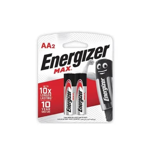 Батарейка Energizer Max Alkaline AA BP2 new